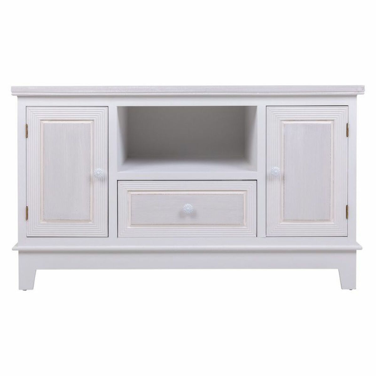 Kommod Alexandra House Living Vit Trä MDF 42 x 60 x 100 cm - 5
