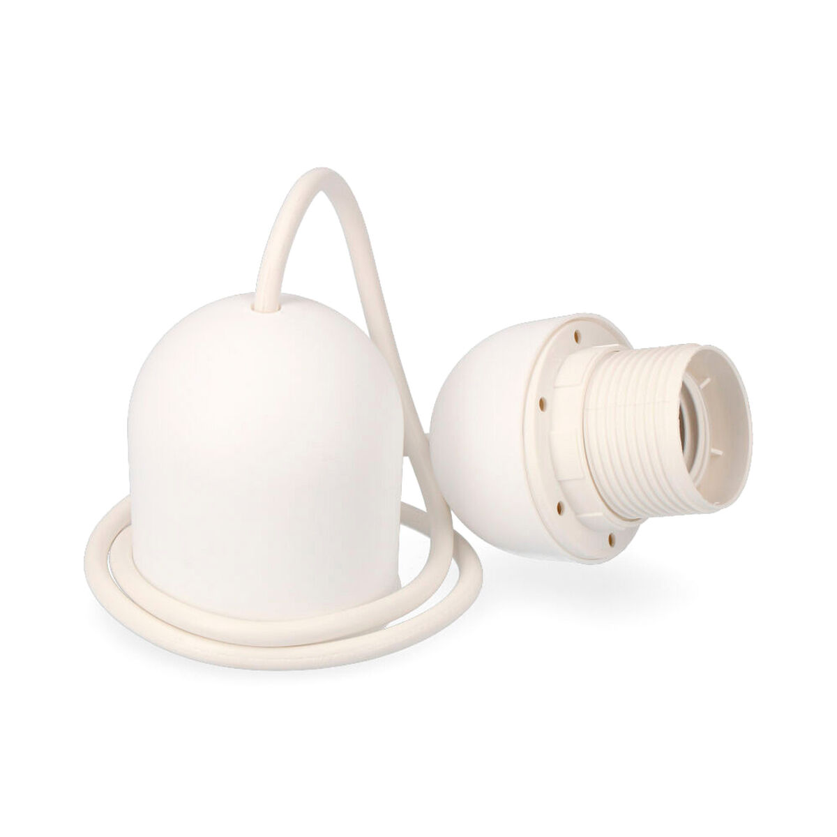 Lamphållare EDM 44310 Vit - 2