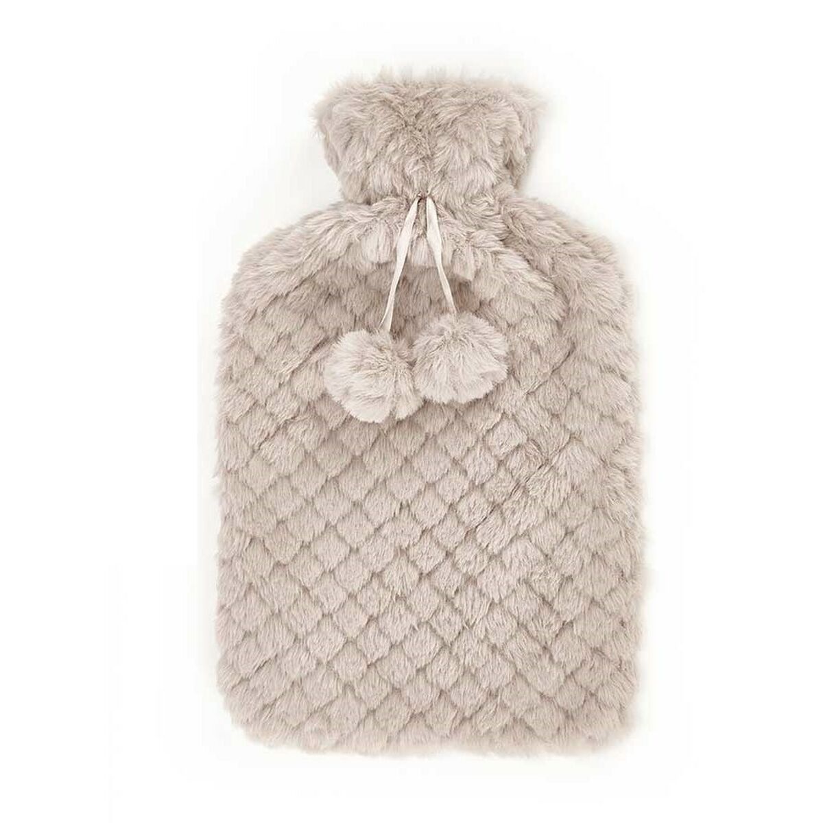 Varmvattenflaska Gift Decor Beige Plast 1,8 L (12 antal) - 2