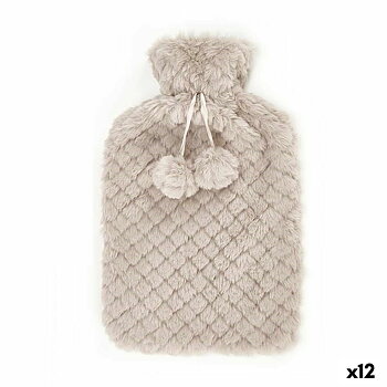 Varmvattenflaska Gift Decor Beige Plast 1,8 L (12 antal)