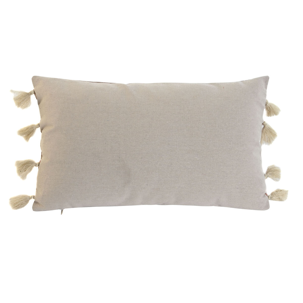 Kudde Home ESPRIT Vit Terrakota n Boho 50 x 5 x 30 cm - 4