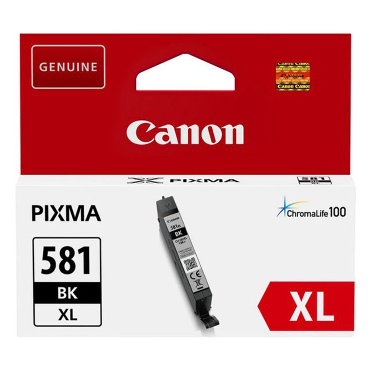 Original Bläckpatron Canon CLI-581BK XL Svart - 3