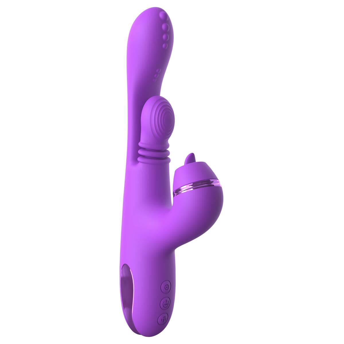 Dubbelvibrator Dual Stimulation Vibe Pipedream Fantasy for her Purpur Violett