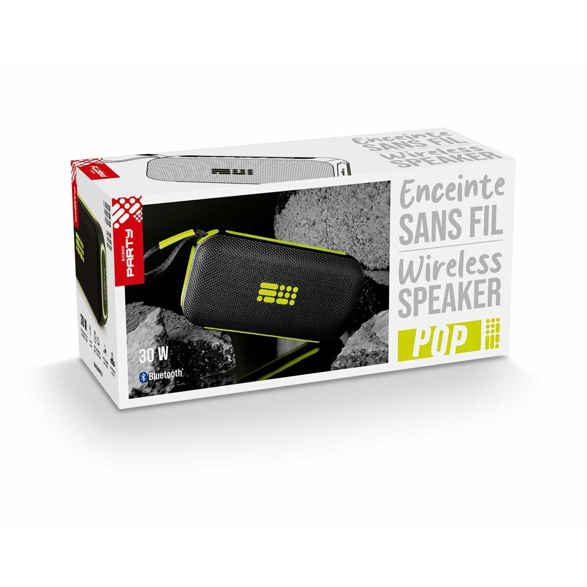 Bärbar Bluetooth Högtalare BigBen Party PARTYBTSPKY - 2