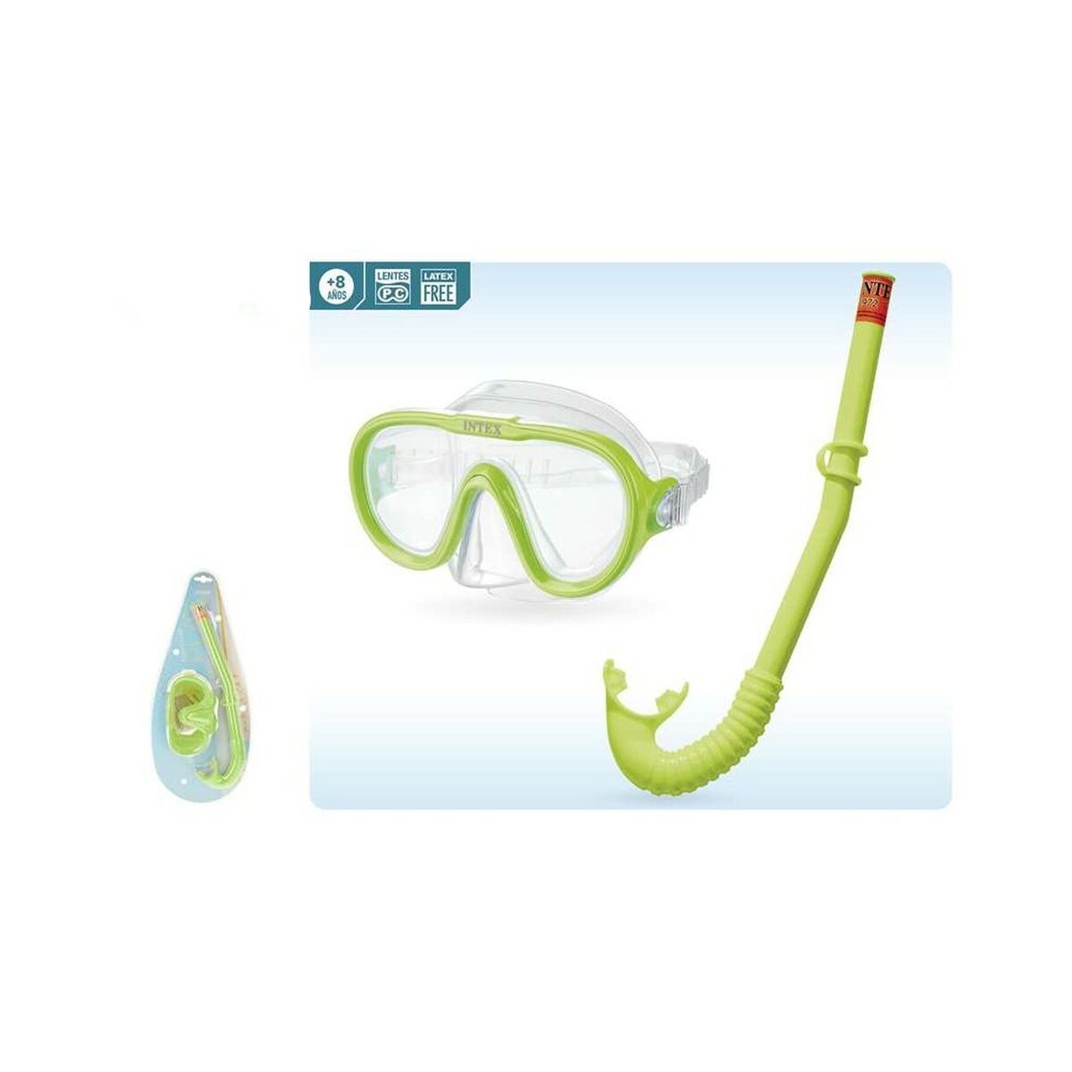 Snorkel och cyklop för barn Intex 55642 - 6