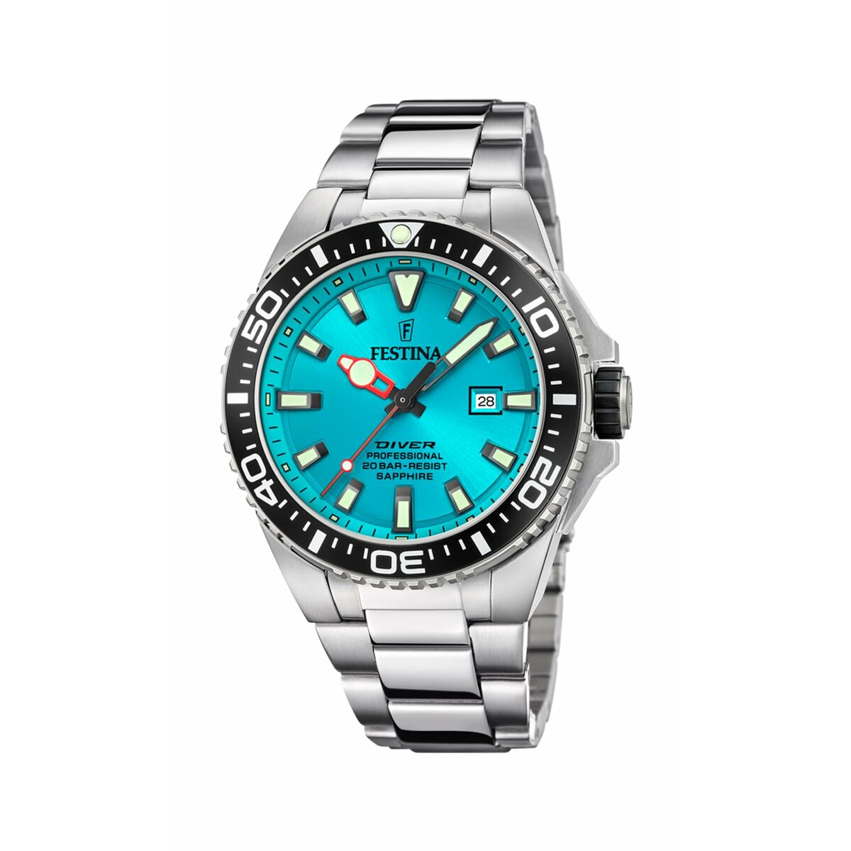 Herrklocka Festina F20663/5 Silvrig - 5
