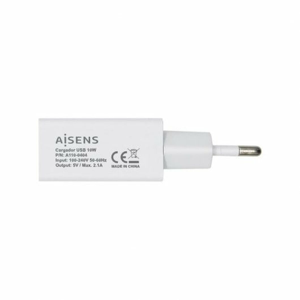 Väggladdare Aisens A110-0404 Vit 10 W (1 antal) - 2