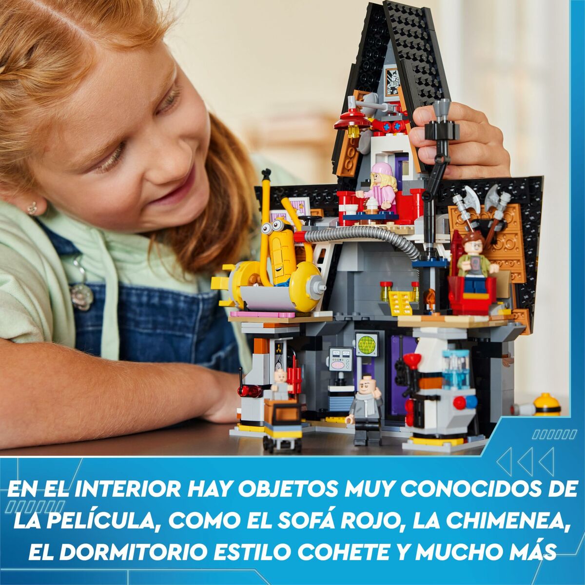 Byggsats Lego Minions y la mansión familiar de Gru 868 Delar - 4