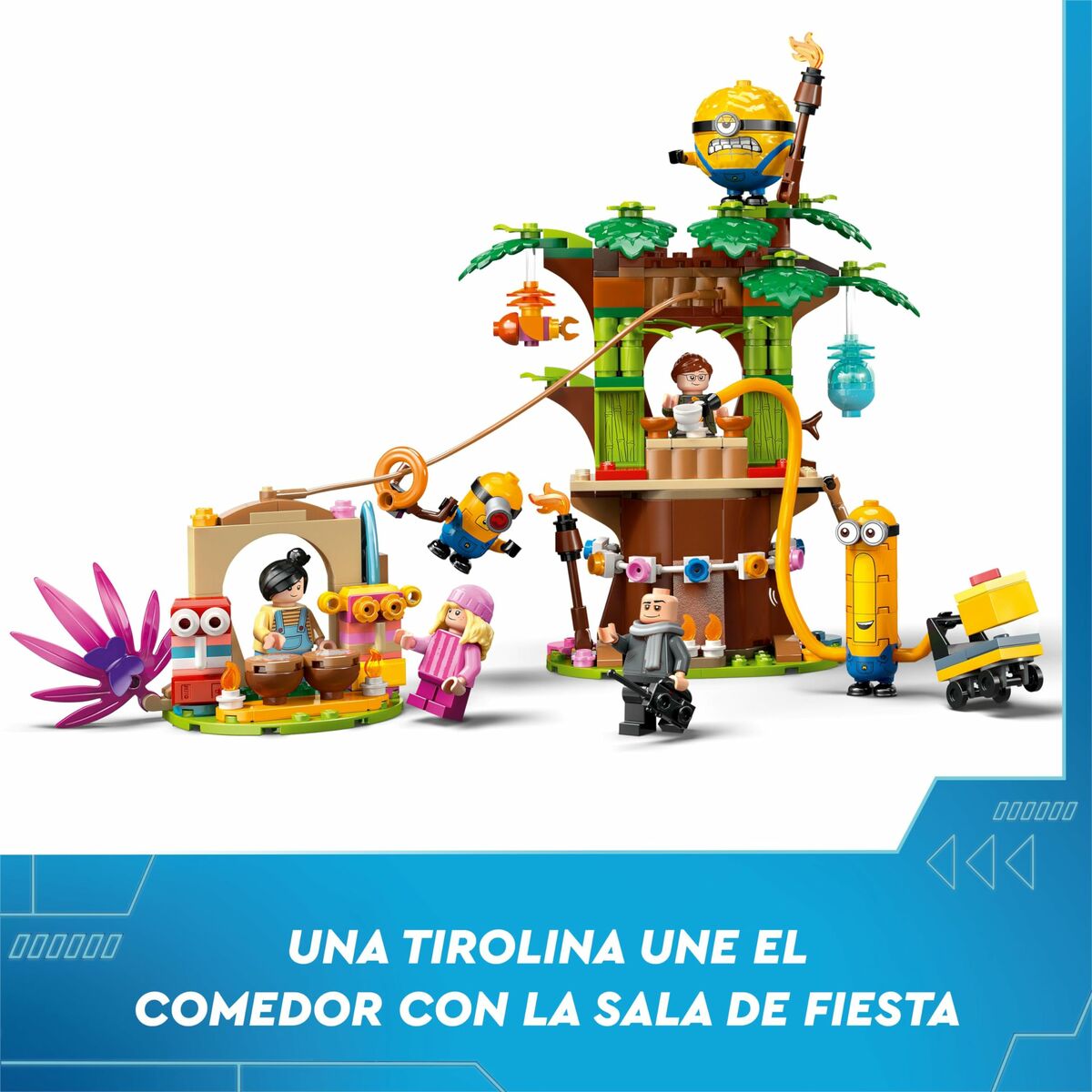 Byggsats Lego Minions y la mansión familiar de Gru 868 Delar - 6