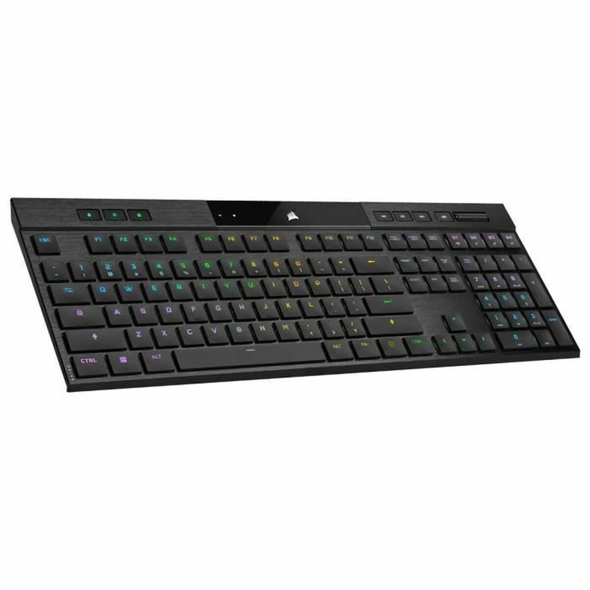 Tangentbord Corsair Azerty Franska Svart AZERTY - 7