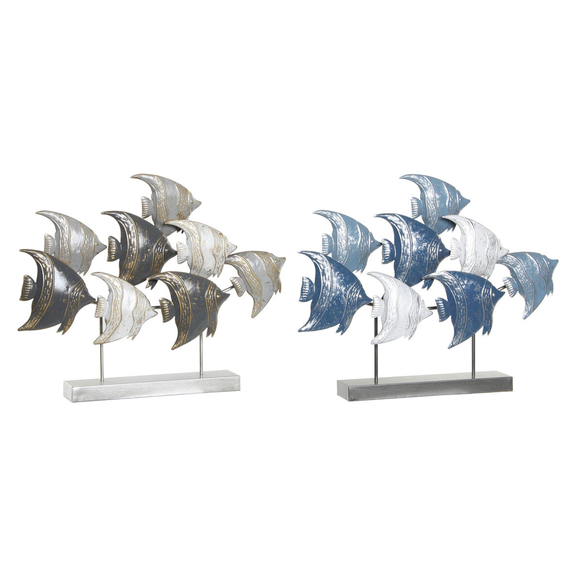 Prydnadsfigur DKD Home Decor 2 antal (Renoverade B) - 2