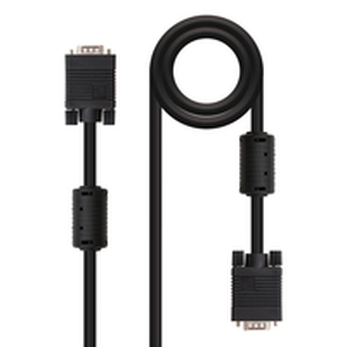 VGA Kabel NANOCABLE 10.15.0110 Svart 10 m - 4
