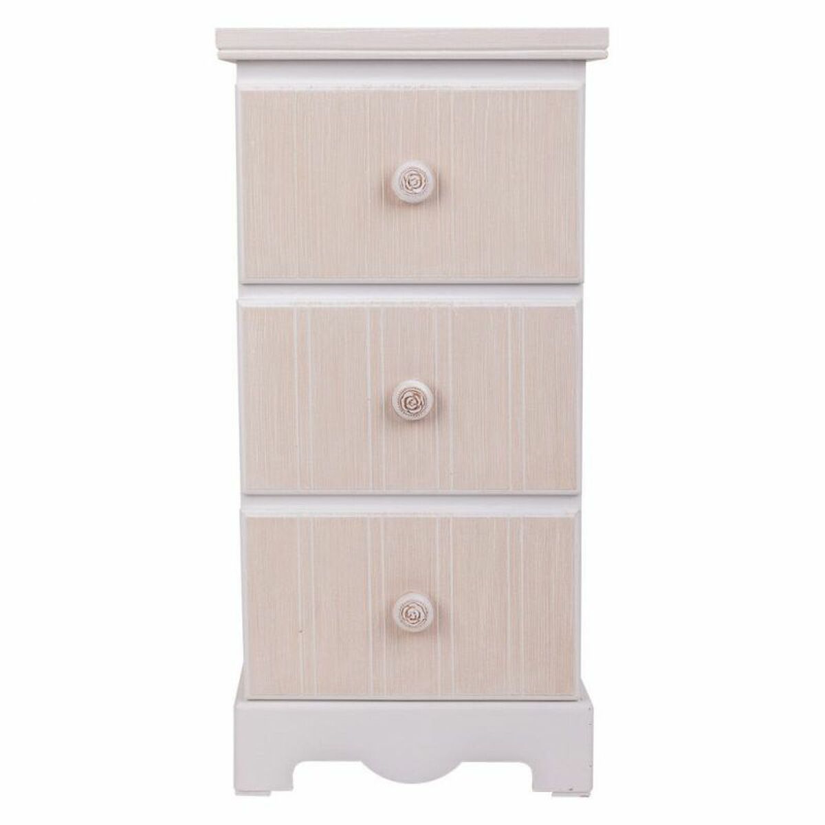 Byrå Alexandra House Living Vit Trä MDF 26 x 60 x 31 cm - 3