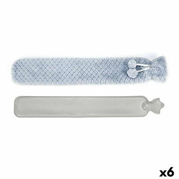 Varmvattenflaska Gift Decor Blå Plast 2 L (6 antal)