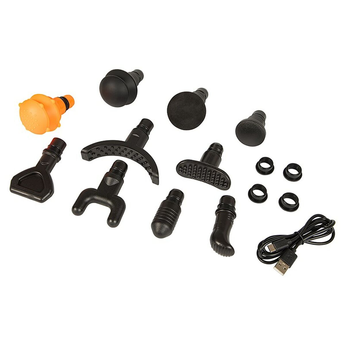 Elektrisk handmassageapparat Blow Wave 4000 Svart Grå 2200 mAh - 6