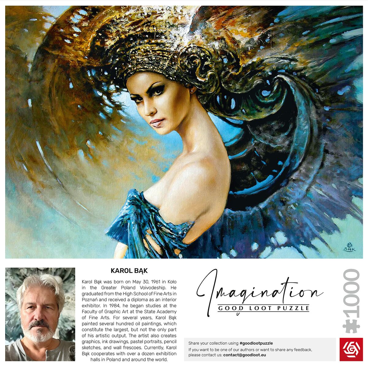 Pussel Cenega Publishing Karol B?k Viento Engañoso 1000 Delar - 2