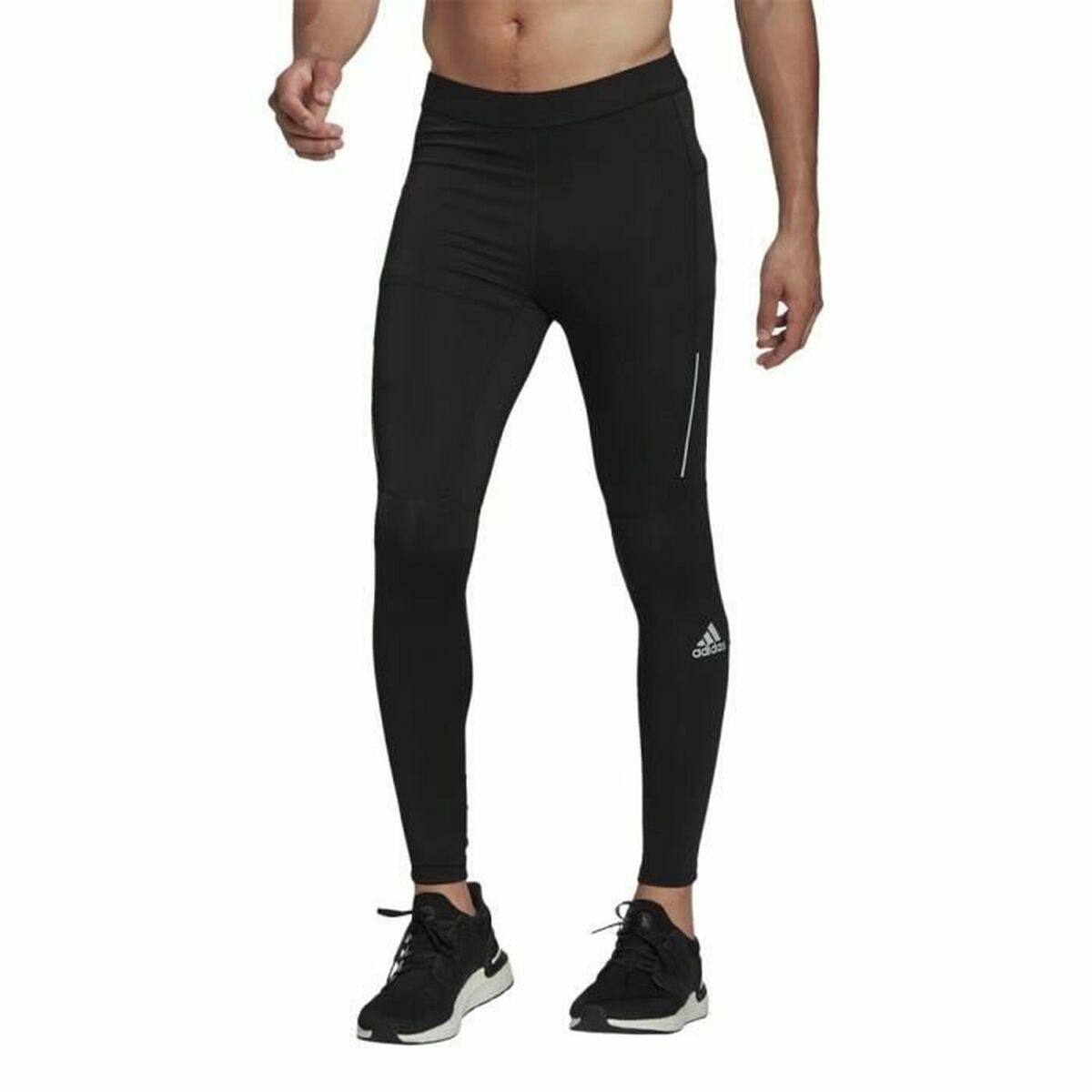 Sportleggings, Herr Adidas H58595 Svart (20) - 3