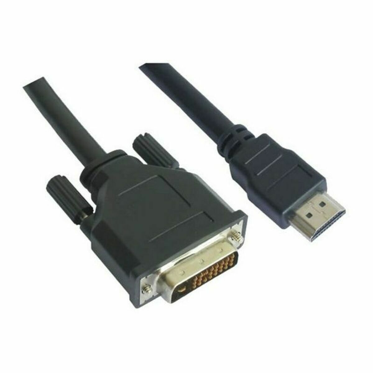 Kabel HDMI till DVI NANOCABLE 10.15.0502 1,8 m Svart 1,8 m - 3