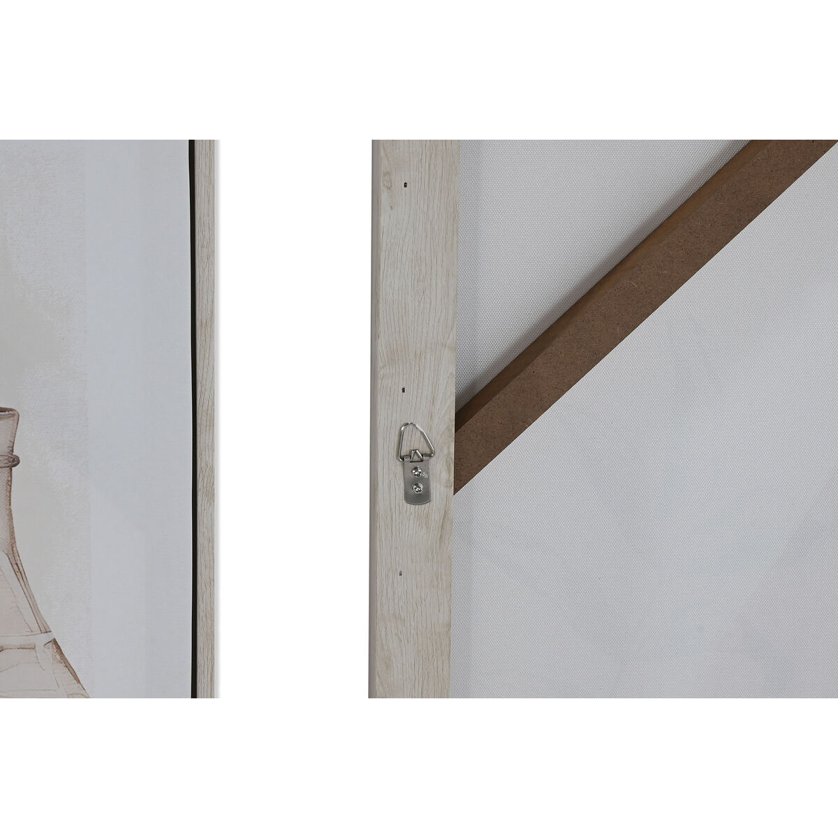 Kanvas Home ESPRIT polystyren Kanvas 82,5 x 3,5 x 82,5 cm - 4