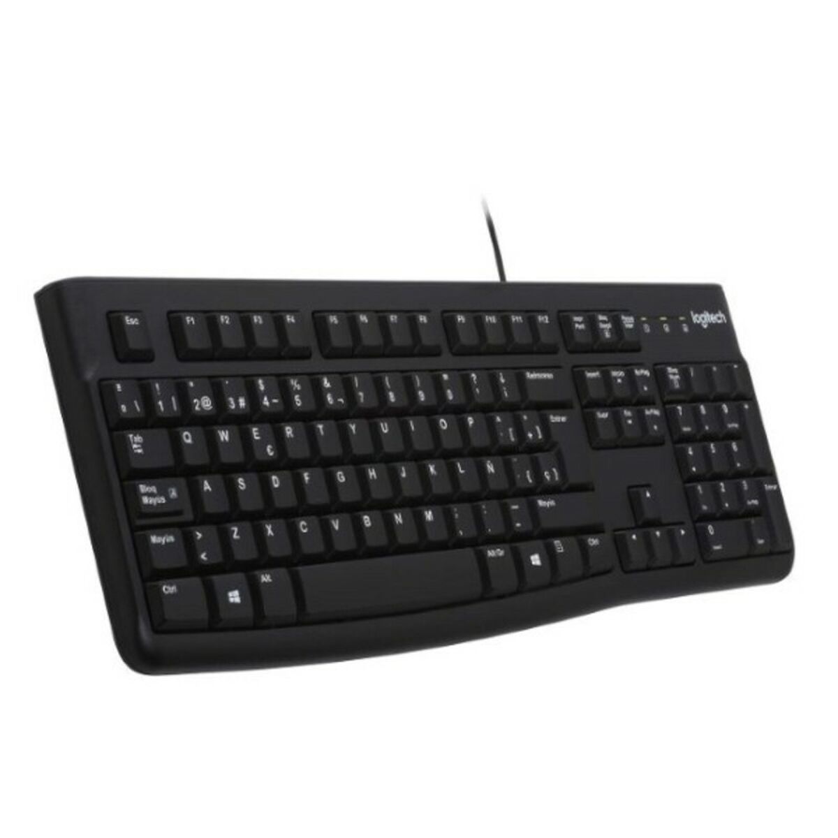 Tangentbord Logitech K120 Svart