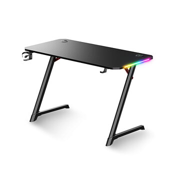 Skrivbord Gaming Spirit of Gamer Headquarter 250 Svart
