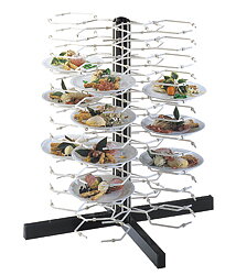 Tallriksdispenser, kapacitet 48 tallrikar ø 24-31 cm