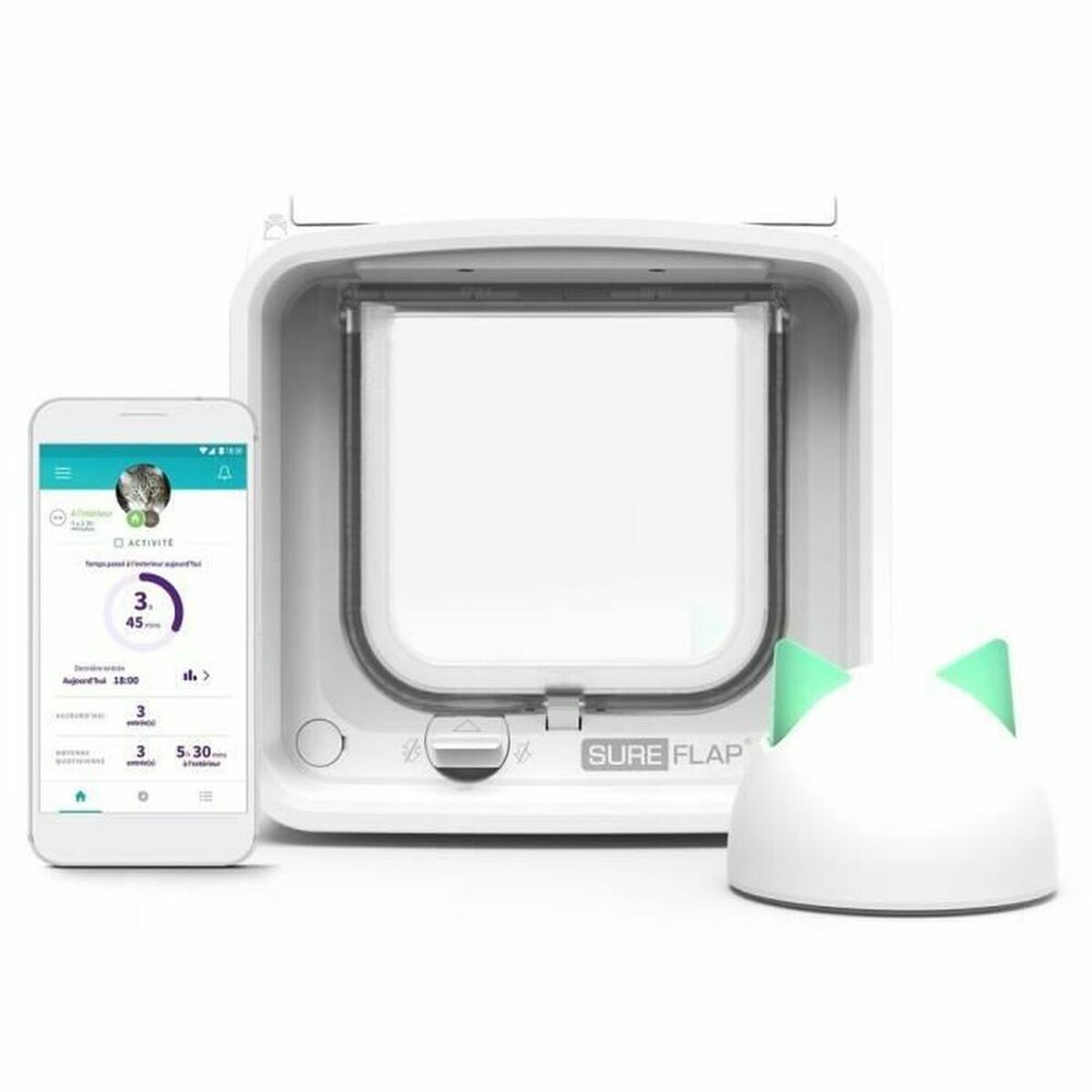 Kattlucka SureFlap SFIDSCFWTB1 14,2 x 12 cm - 2