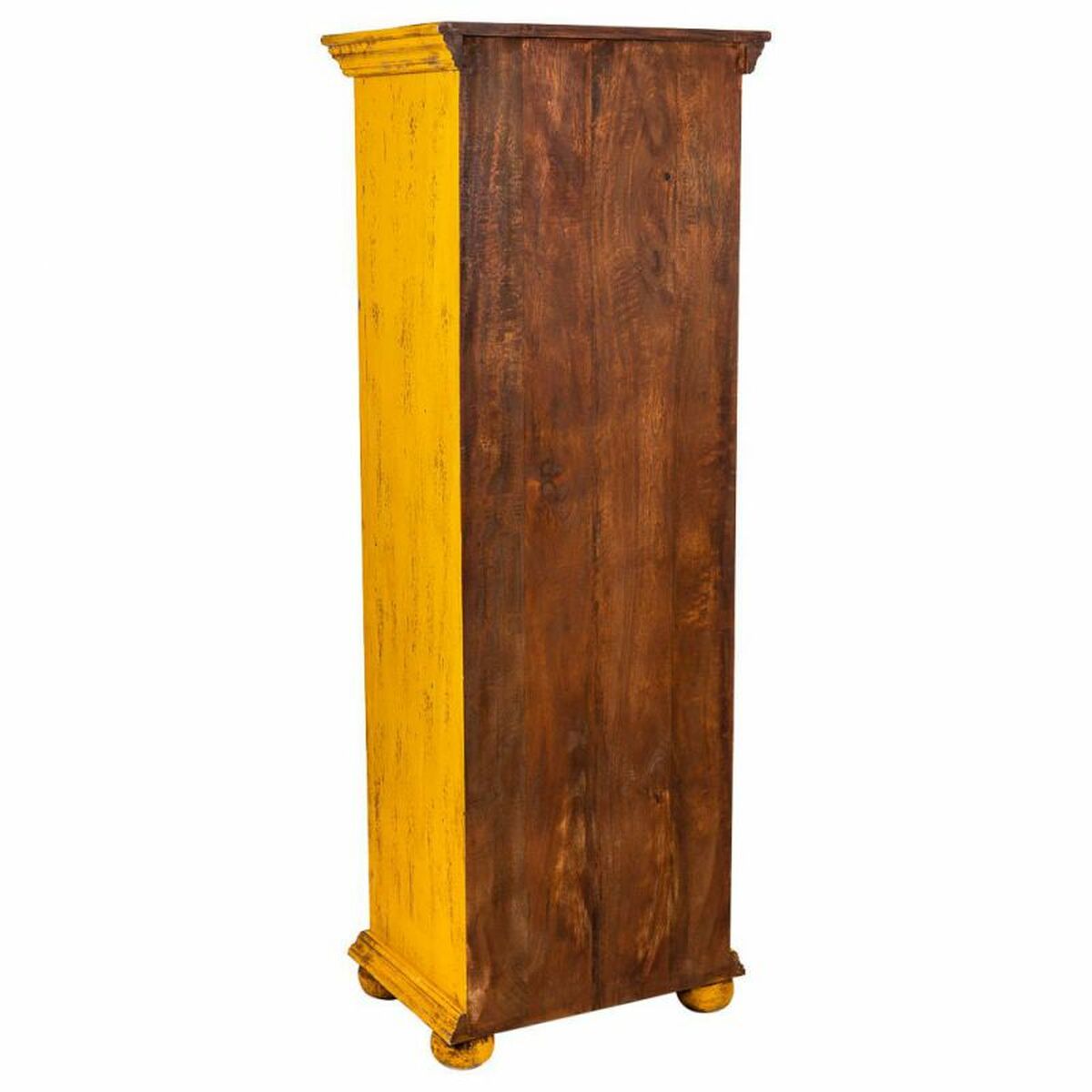 Skåp Alexandra House Living Gul Järn Mangoträ 40 x 149 x 53 cm - 6