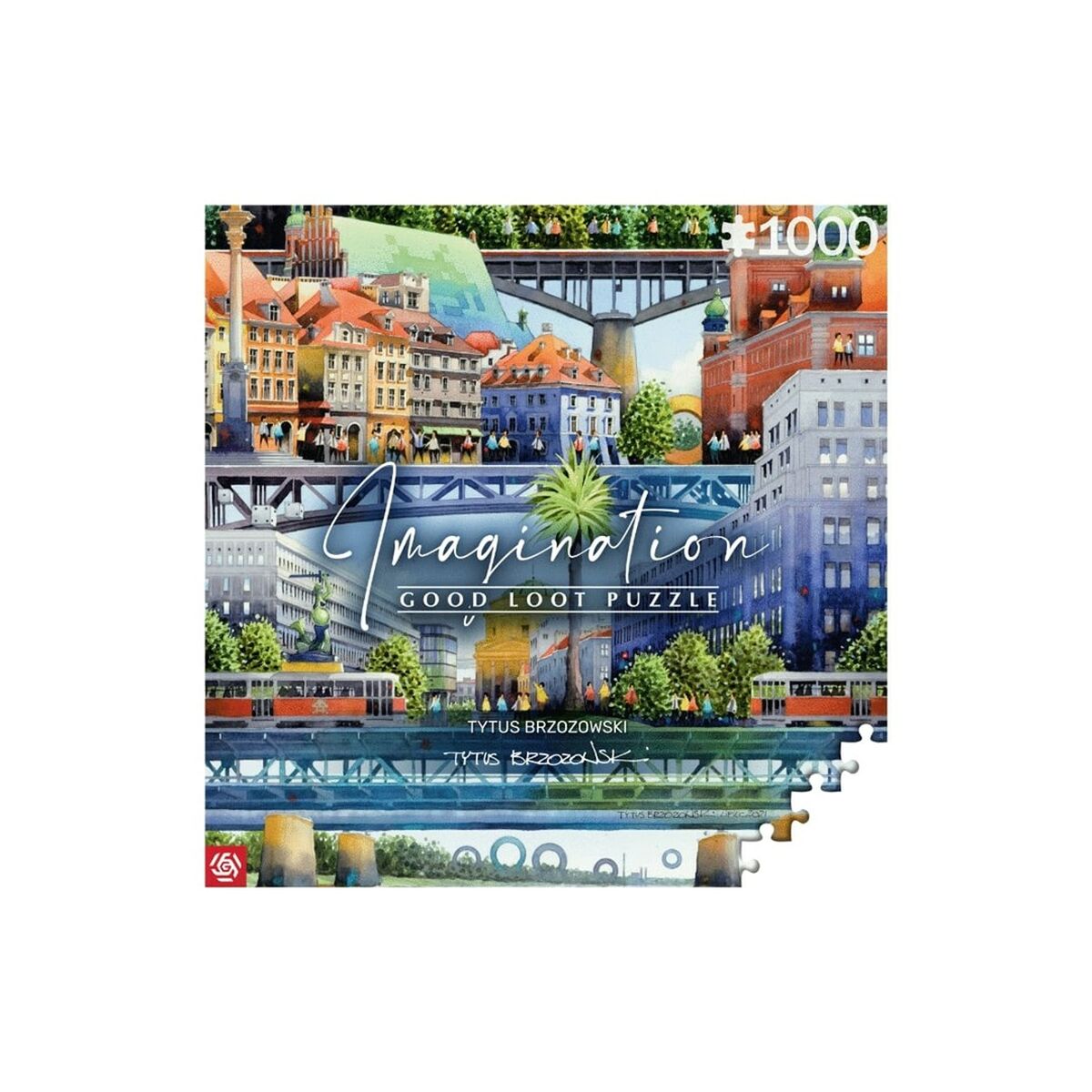 Pussel Cenega Publishing Good Loot: Tytus Brzozowski Puentes de Varsovia 1000 Delar
