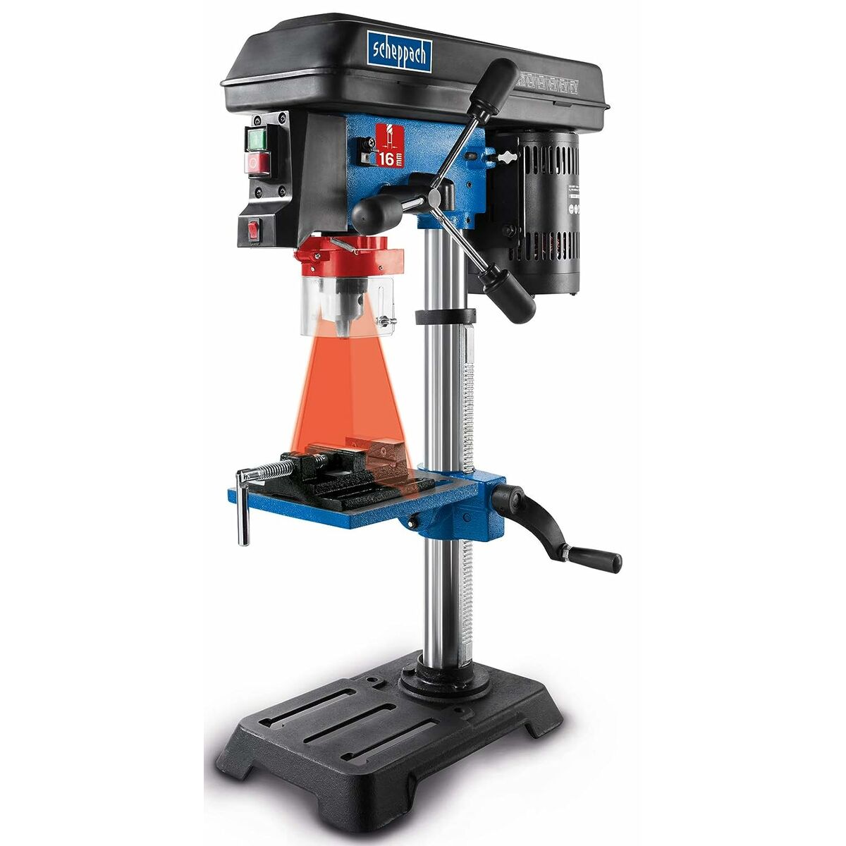 Pelarborrmaskin Scheppach DP16SL 550 W - 5