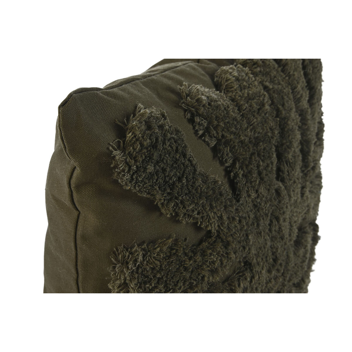 Kudde Home ESPRIT Grön Korall Boho 45 x 5 x 45 cm - 5