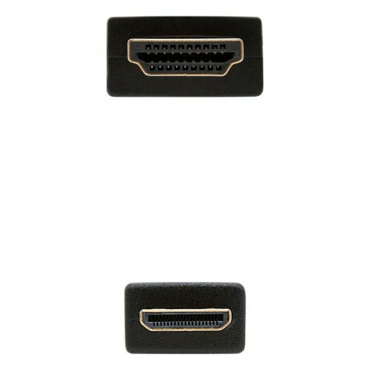 Kabel HDMI till Mini-HDMI NANOCABLE 10.15.0902 1,8 m Svart 1,8 m - 4