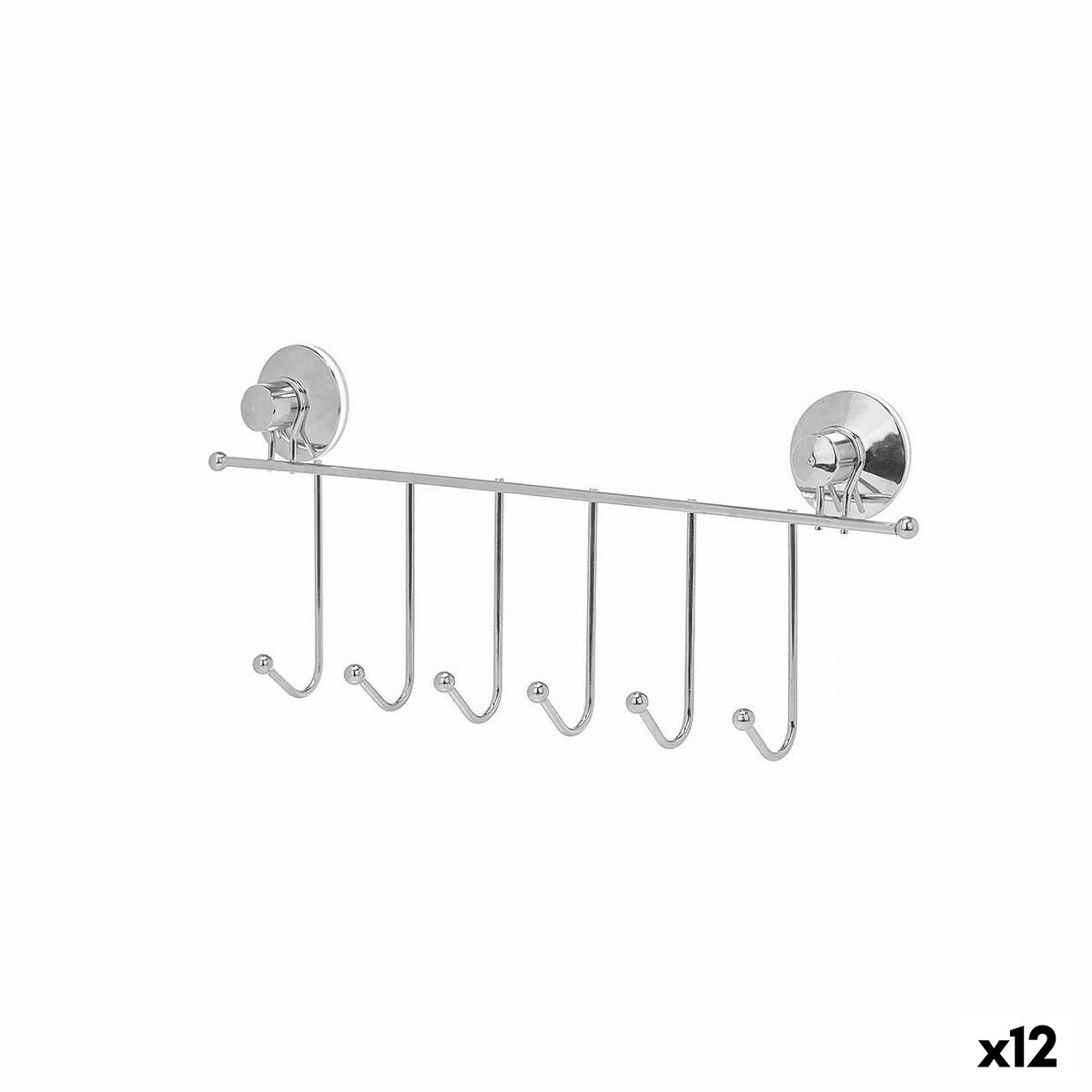 Dörrhängare Berilo Metall Stål ABS 39 x 16 x 4,5 cm (12 antal)