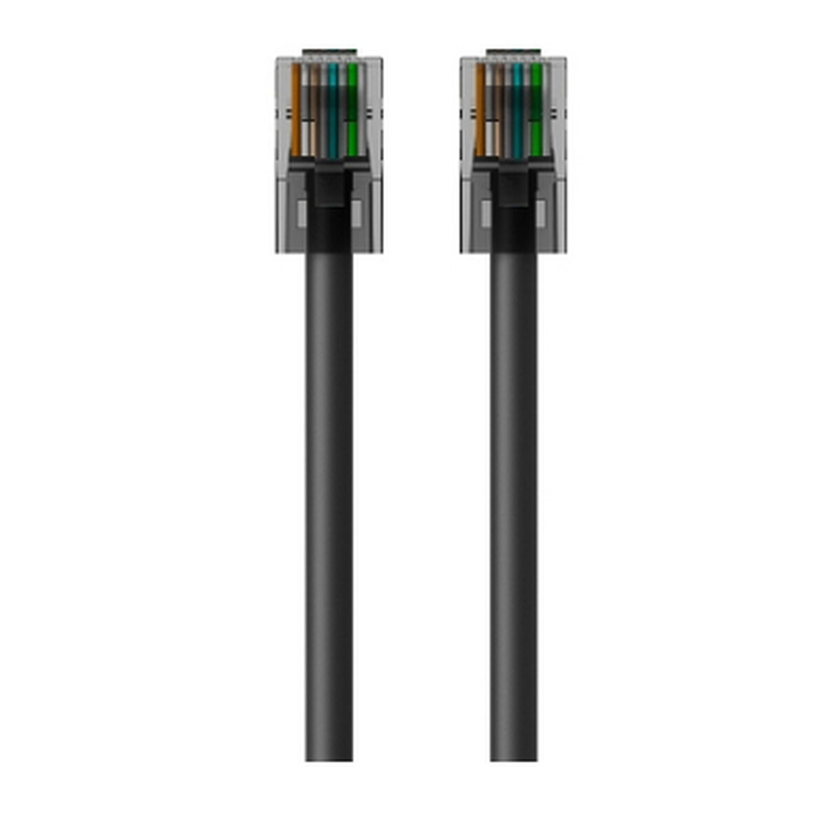 Nätkabel UTP Styv Kategori 6 Belkin RJ45-RJ45, Cat6, 2m Svart 2 m