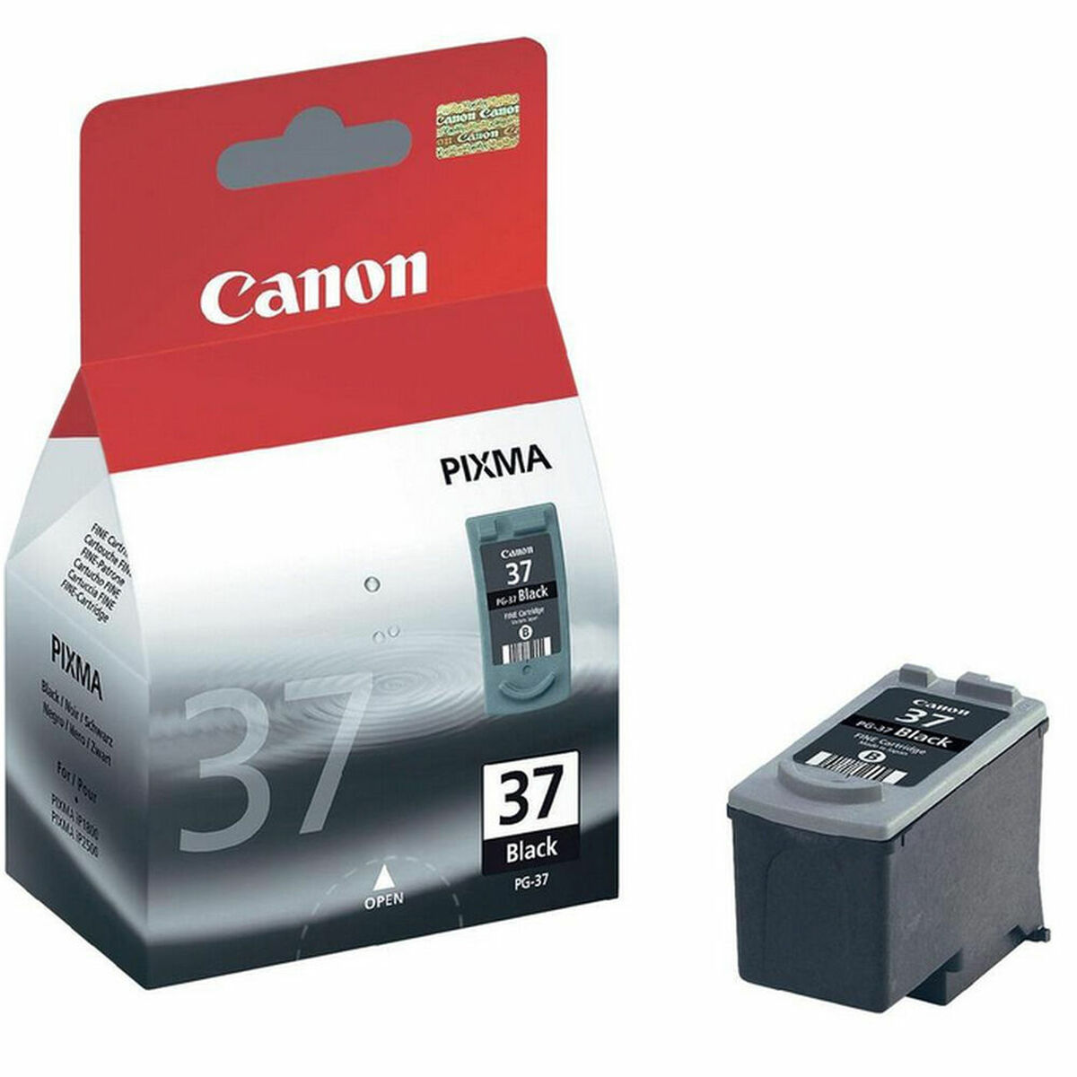 Original Bläckpatron Canon PG-37 Svart - 2