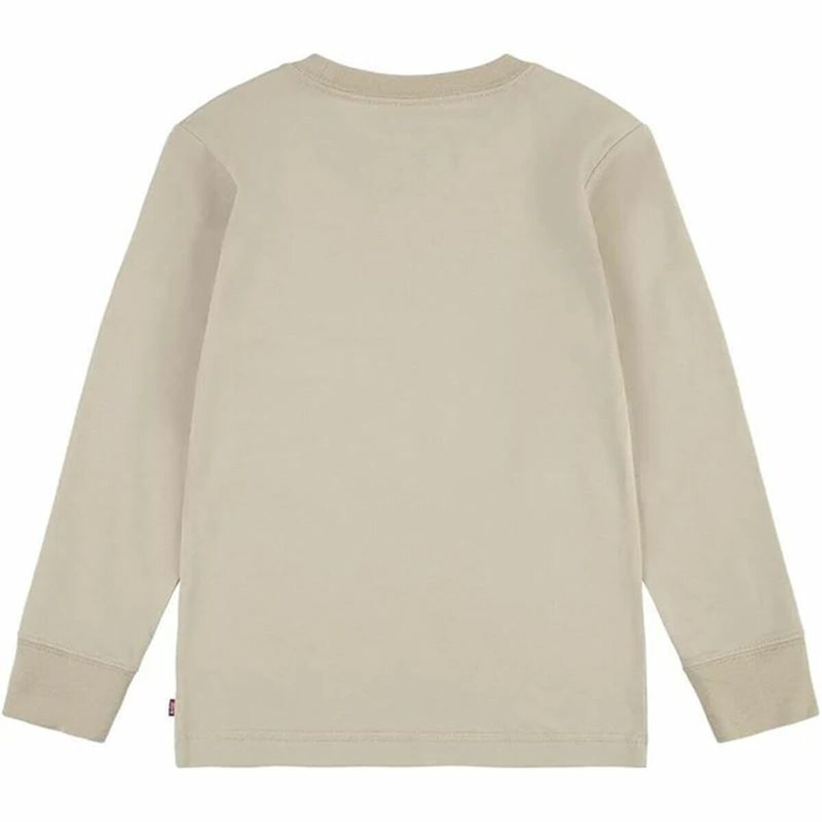 T-shirt med lång ärm Barn Levi's Lvb L/S Batwing Beige - 2