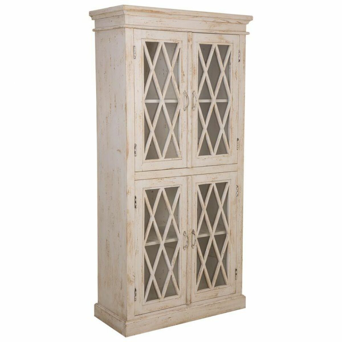Visningsställ Alexandra House Living Glas Järn Mangoträ 40 x 183 x 90 cm - 3