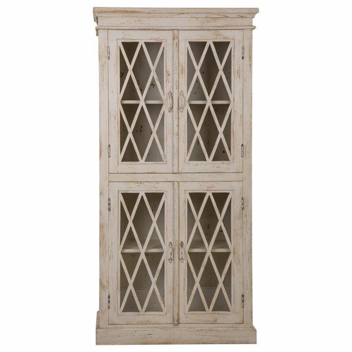 Visningsställ Alexandra House Living Glas Järn Mangoträ 40 x 183 x 90 cm - 5