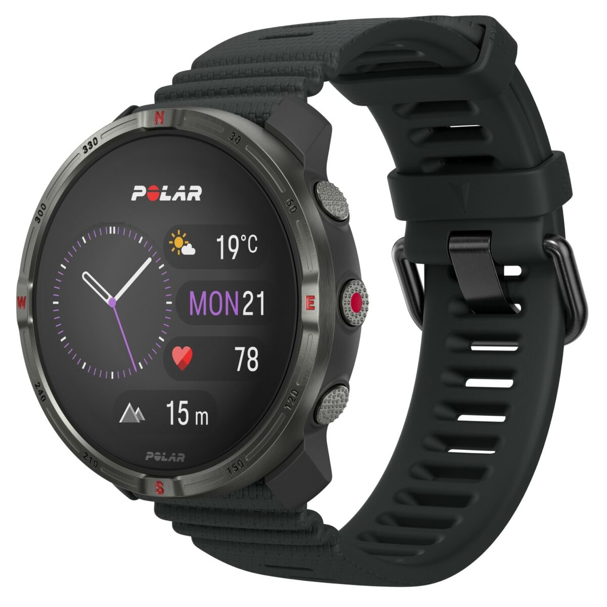 Smartklocka Polar GRIT X2 Svart