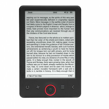 e-bok Denver Electronics 635L 4GB Svart 6"