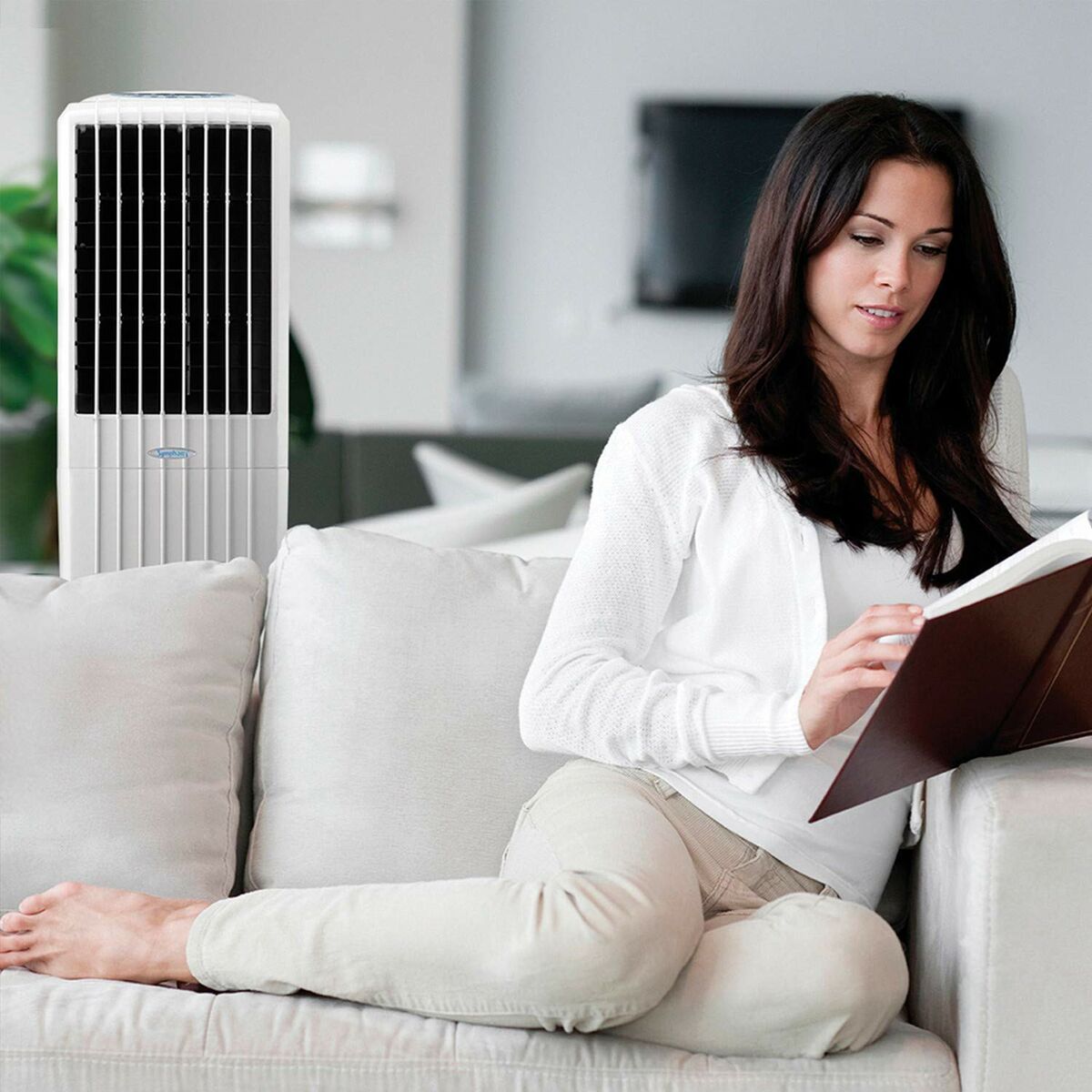 Portable Evaporative Air Cooler HJM DIET35I 170 W 35 L - 2