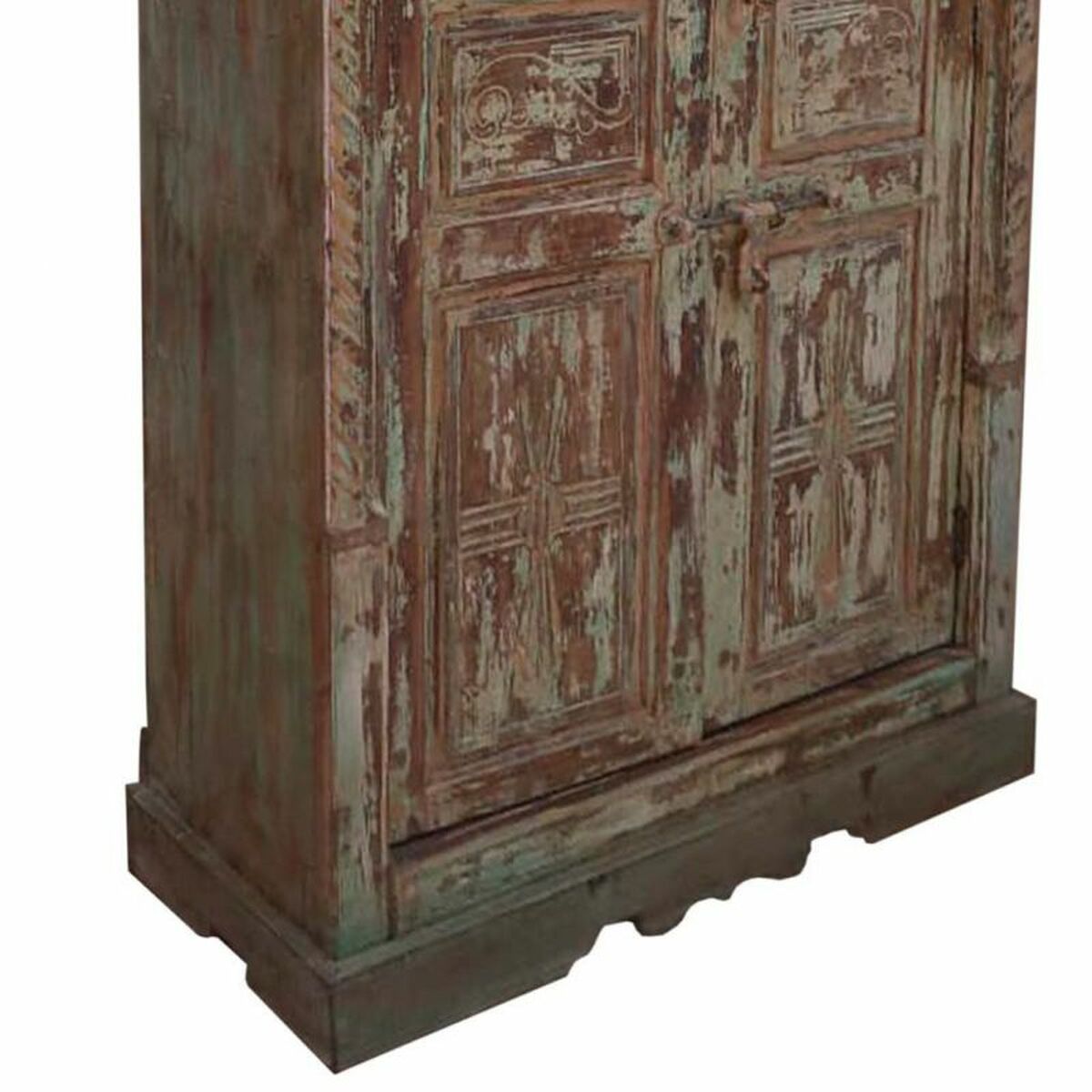 Skåp Alexandra House Living Brun Återvunnet Trä 45 x 204 x 127 cm - 7