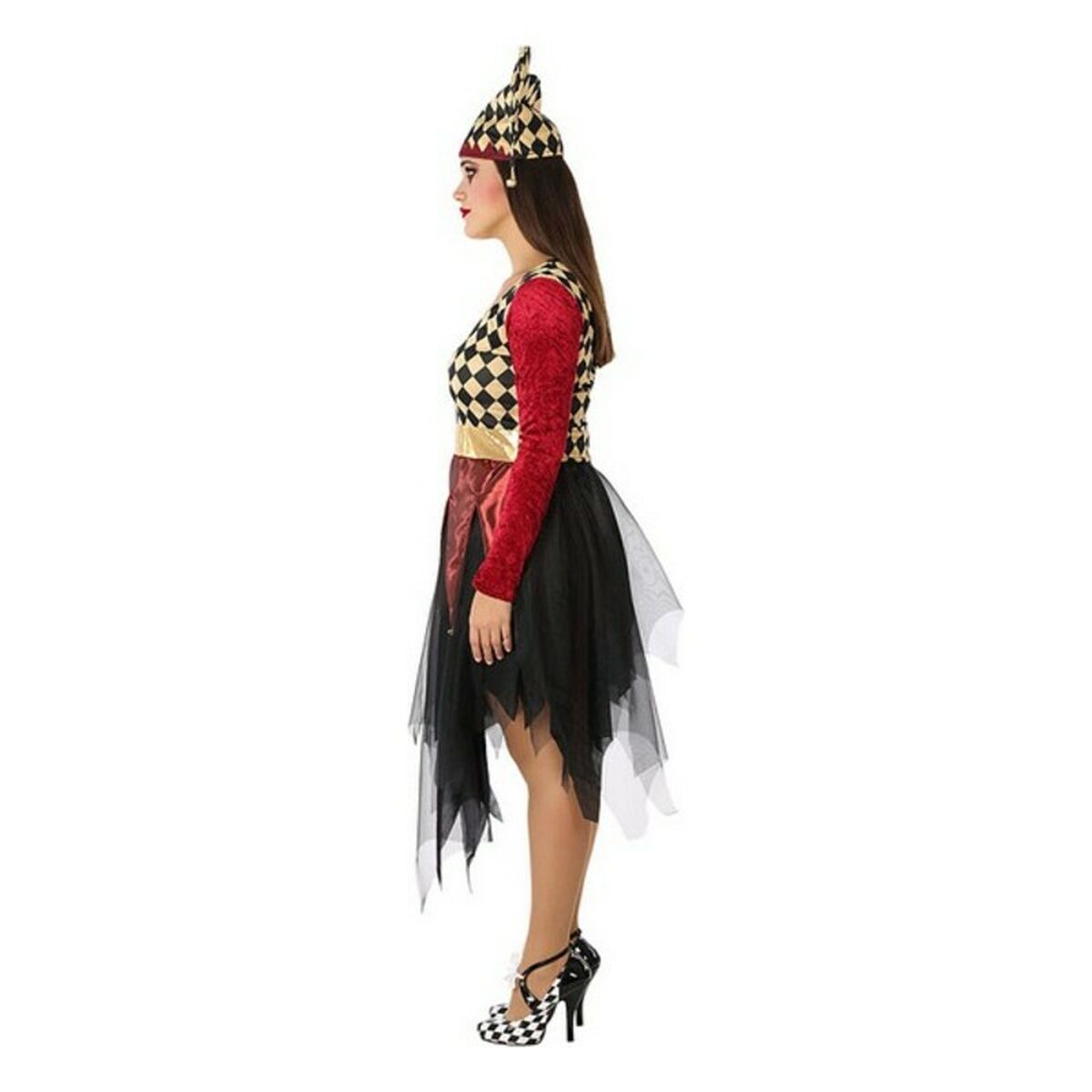 Maskeraddräkt vuxna 115583 Röd Multicolour (2 Delar) (2 antal) - 12