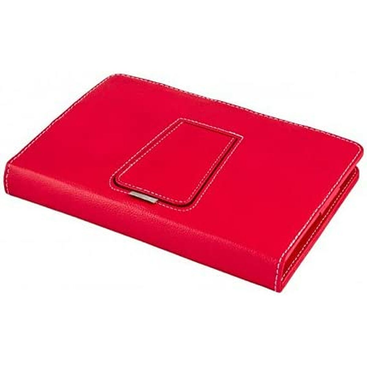 Väska till Läsplatta och Tangentbord Silver Electronics 111916140199 Röd Qwerty Spanska 9"-10.1" - 2