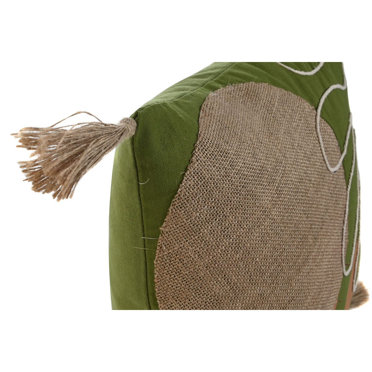 Kudde Home ESPRIT Grön Boho 45 x 5 x 45 cm - 5