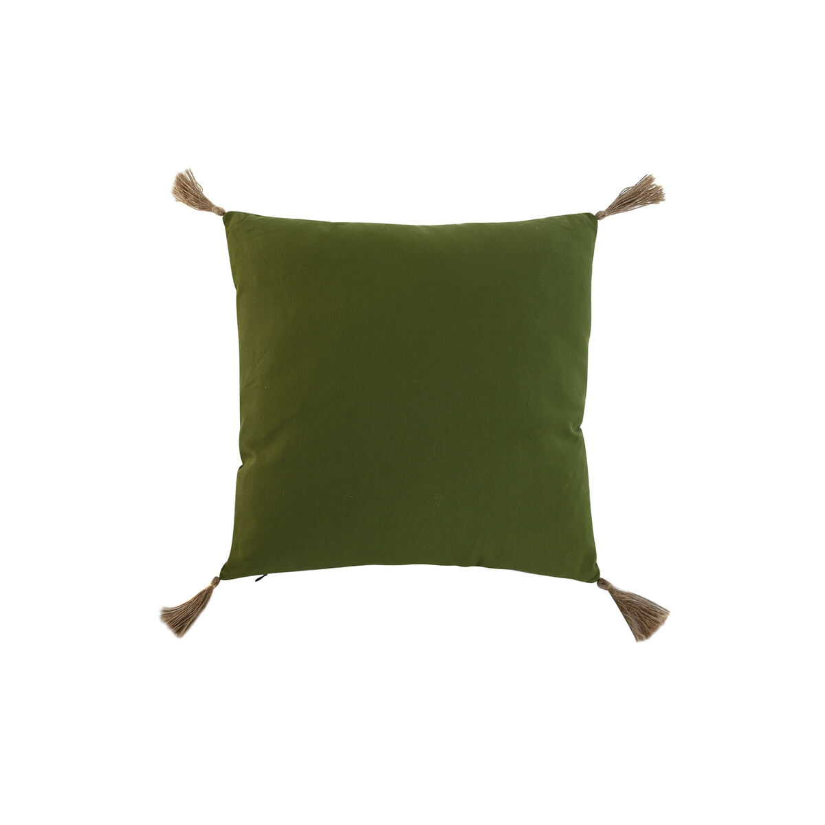 Kudde Home ESPRIT Grön Boho 45 x 5 x 45 cm - 4