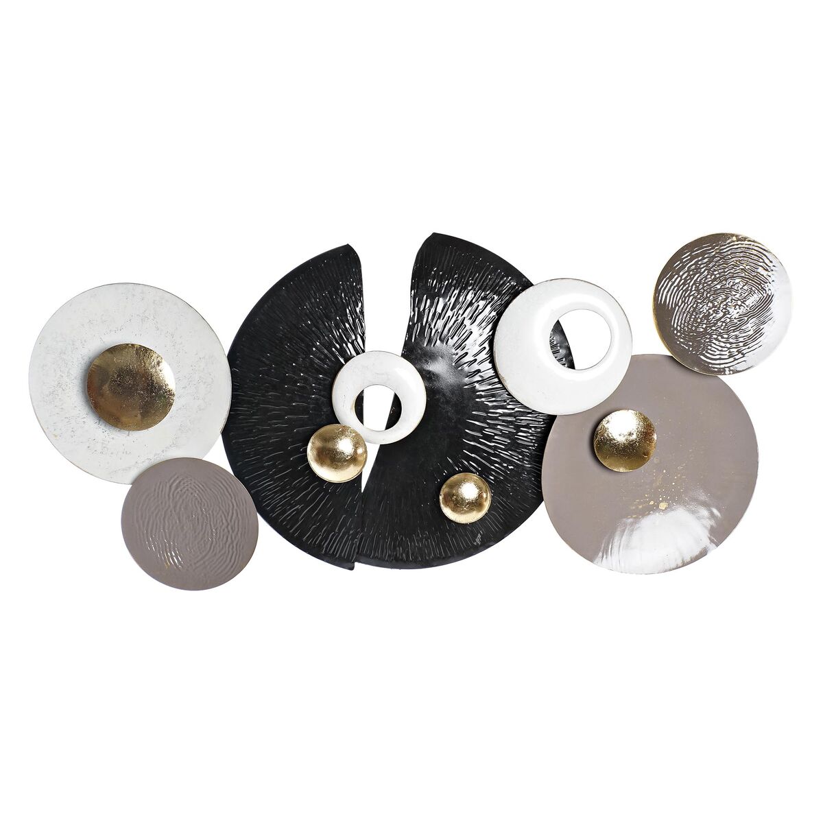Väggdekoration DKD Home Decor Metall Modern (Renoverade B)