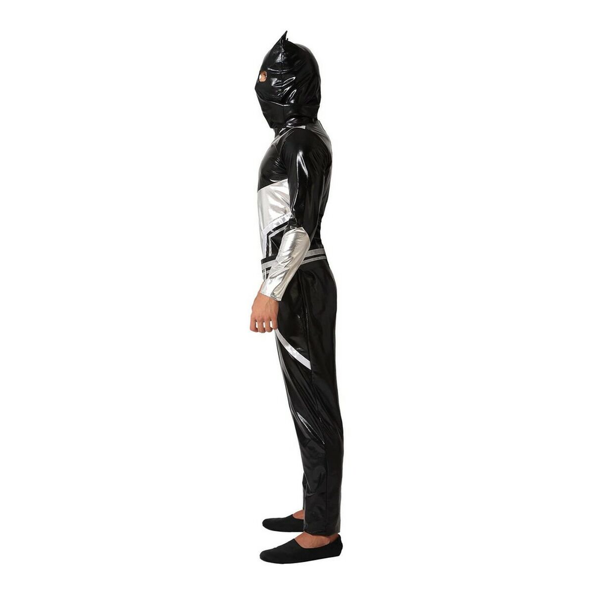 Maskeraddräkt vuxna Black Panther Svart Superhjälte - 5