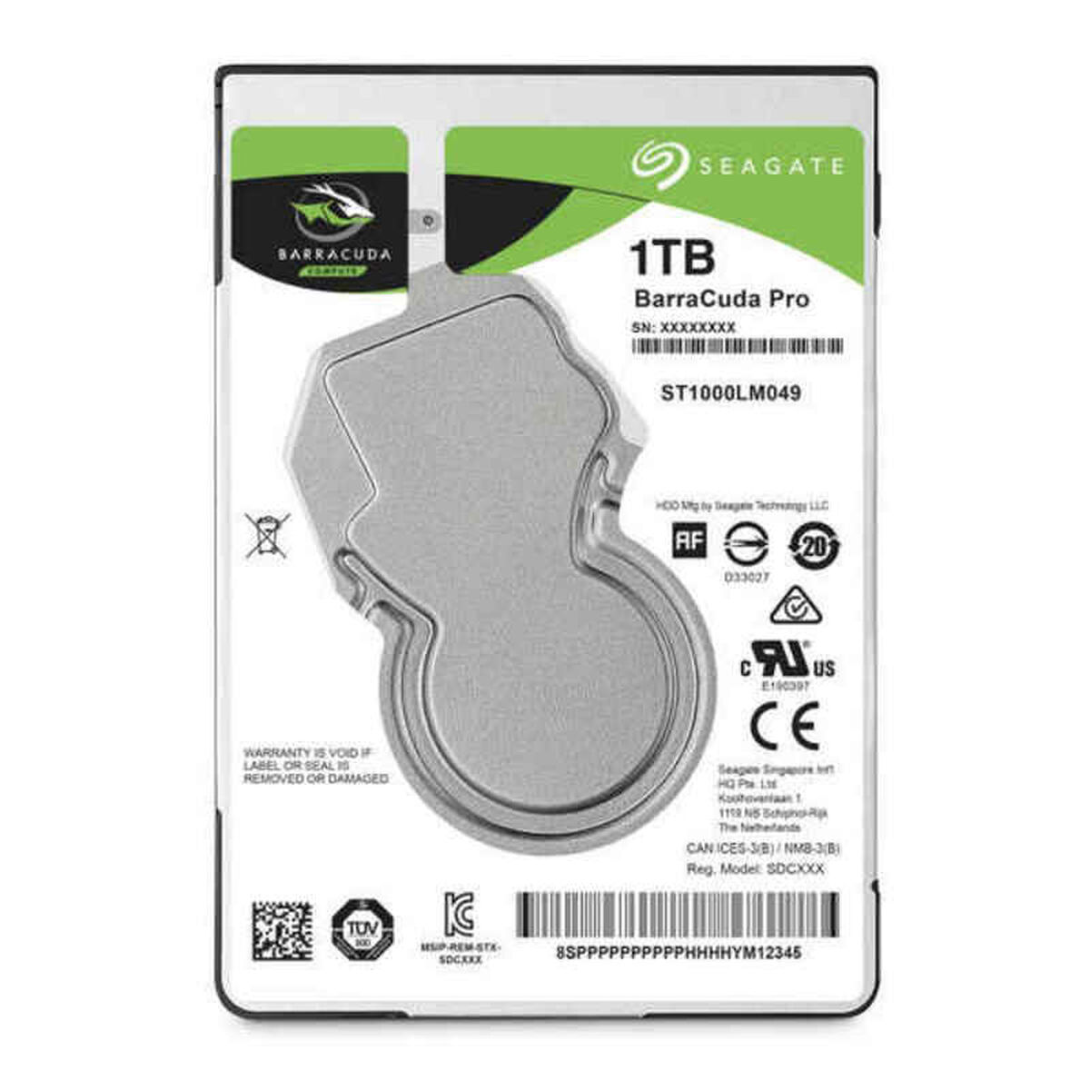 Hårddisk Seagate ST1000LM049 1 TB SATA6 128 MB 2,5" 1 TB HDD - 2