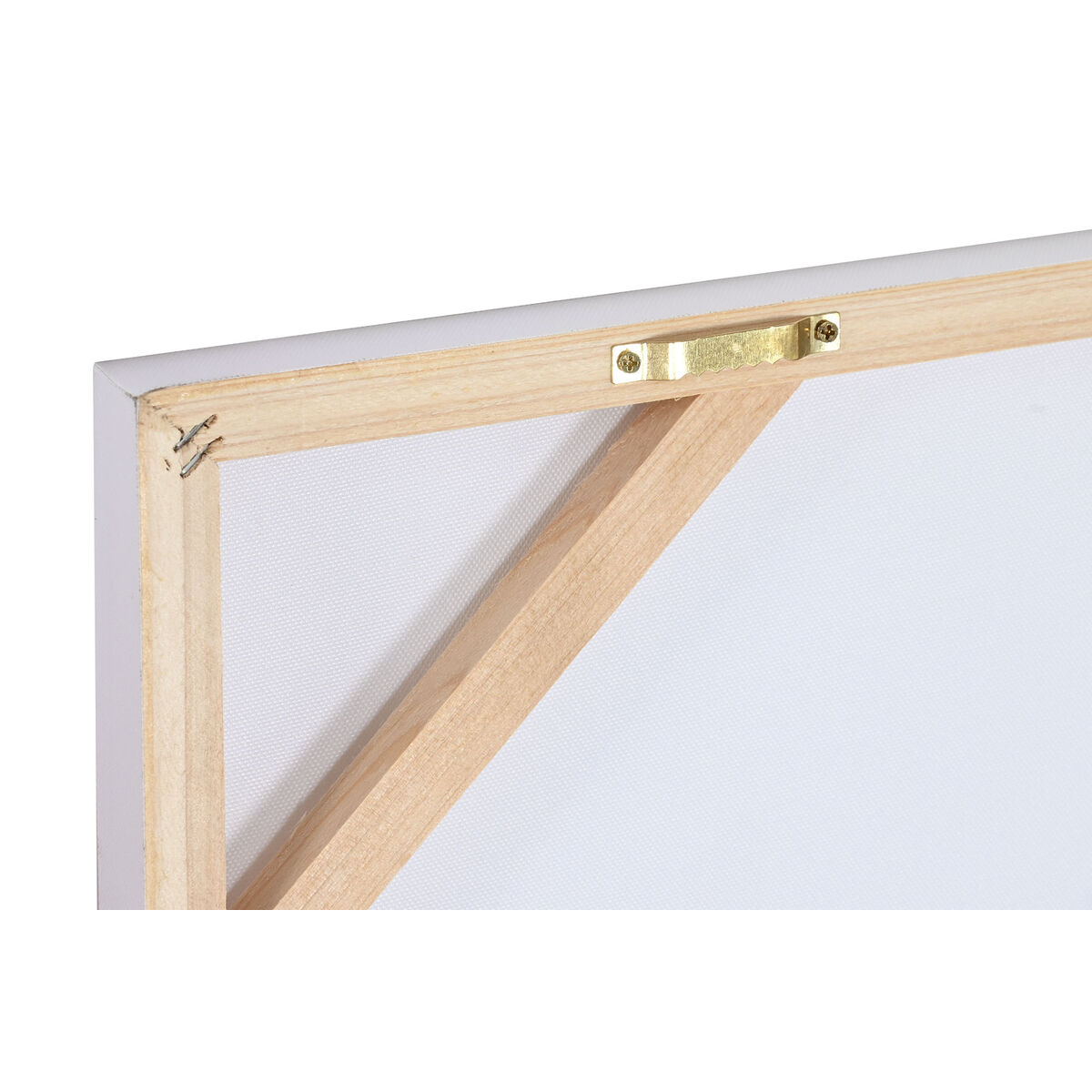 Kanvas Home ESPRIT Kanvas Trä MDF 80 x 2,5 x 60 cm - 4